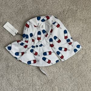 NWT Toddler Large Monica + Andy Americana Rocket Pops Sunhat